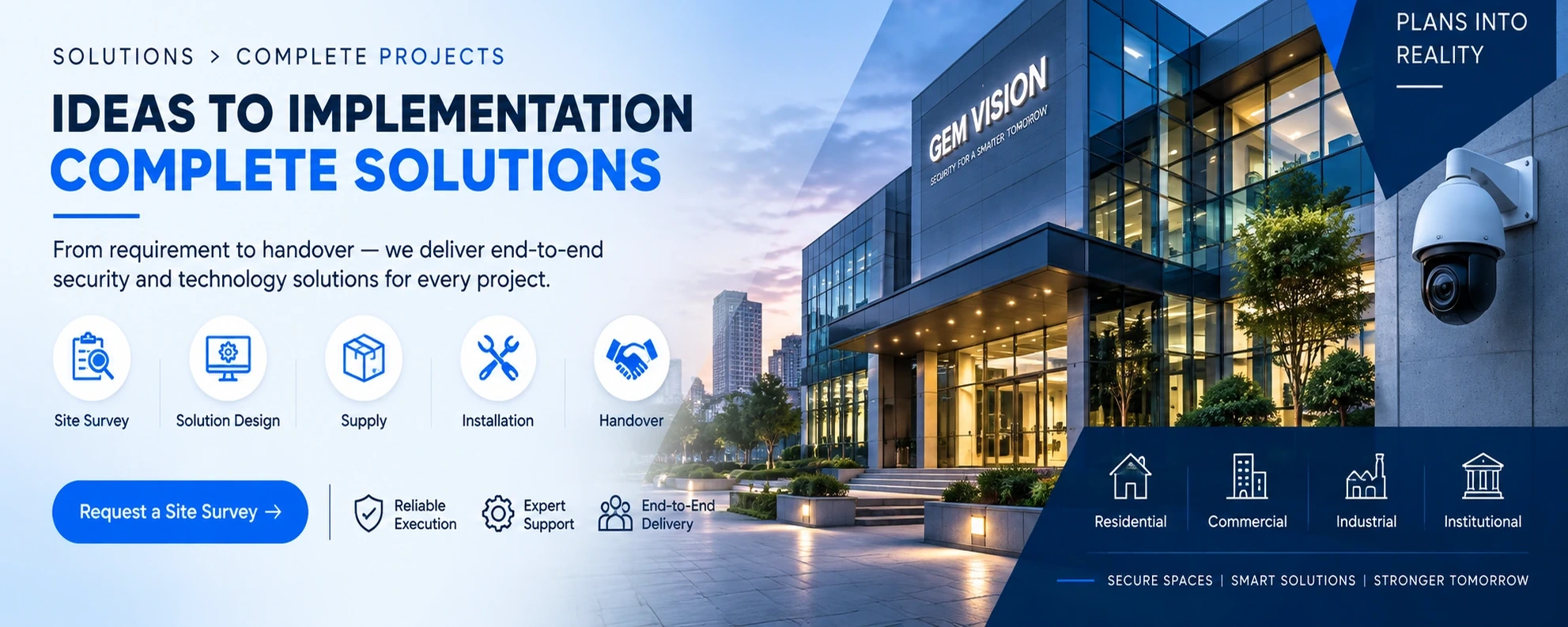 Complete Projects solution banner