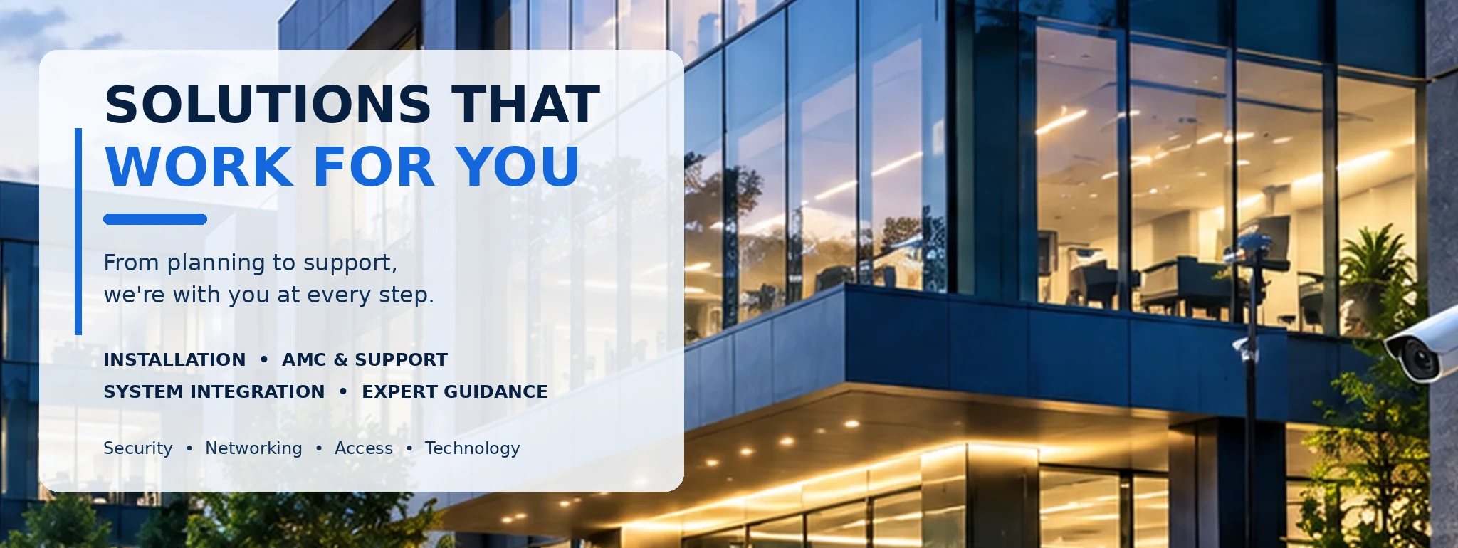Services solutions banner