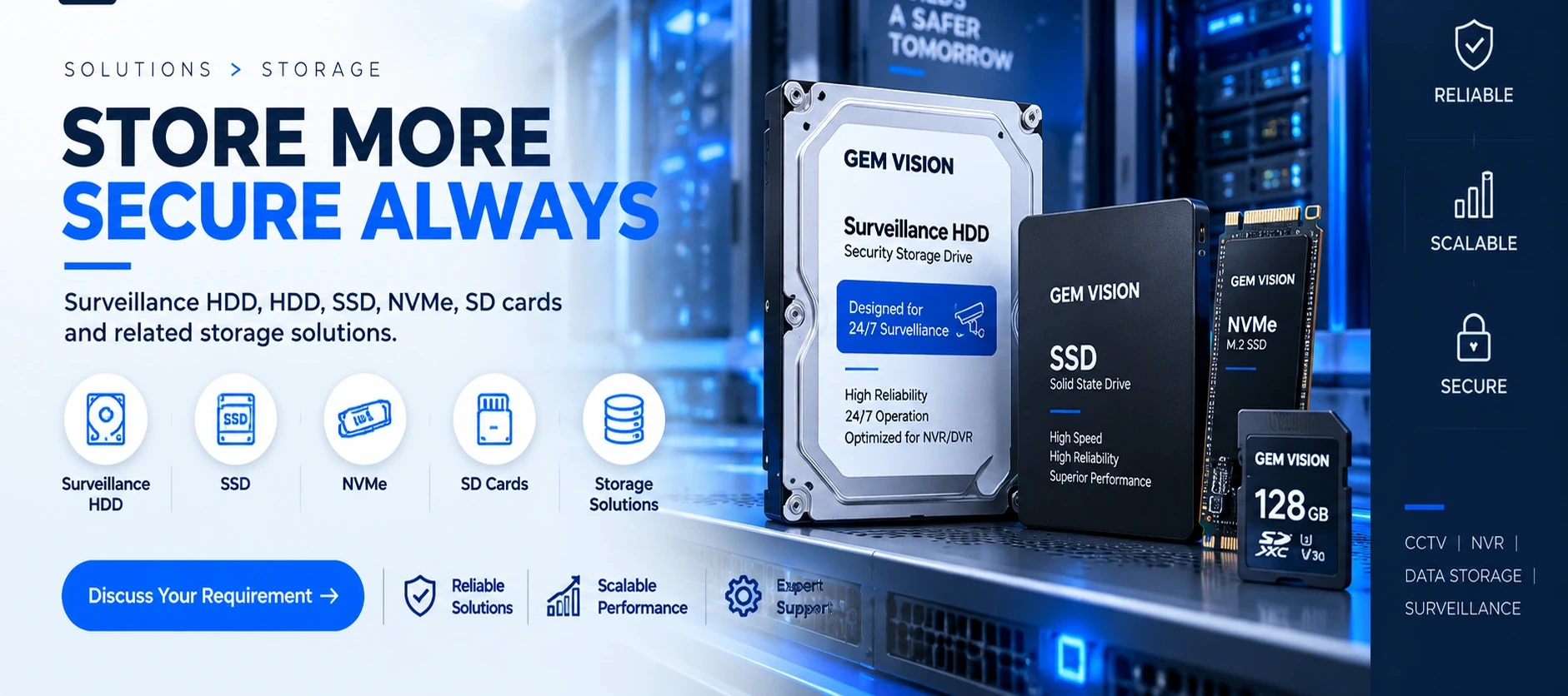 Storage solution banner